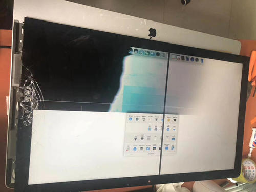 苹果一体机换屏幕玻璃多少钱配图