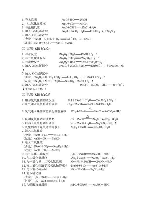 氢氧化钠不能用玻璃塞的化学方程式配图