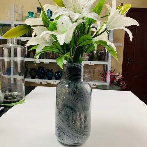 水培艺术玻璃花瓶配图