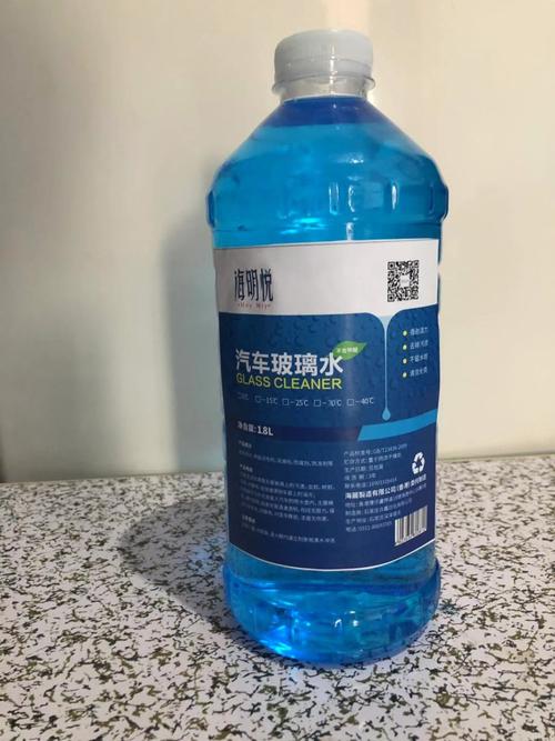 制作玻璃水的主要原料配图