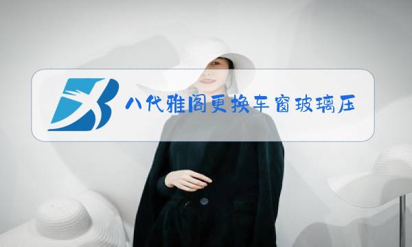 八代雅阁更换车窗玻璃压条图片