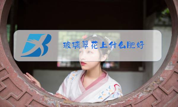 玻璃翠花上什么肥好图片