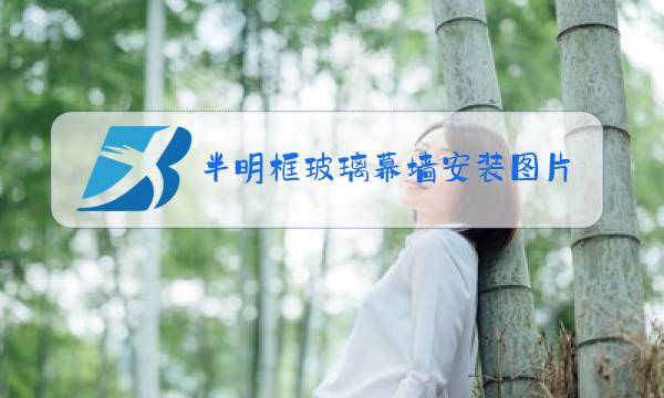 半明框玻璃幕墙安装图片图片