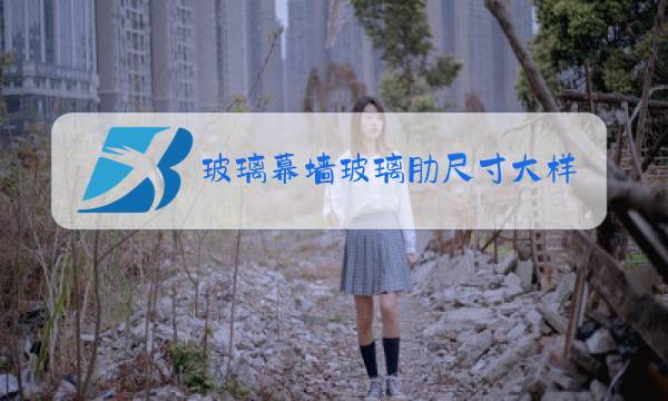 玻璃幕墙玻璃肋尺寸大样立面图片