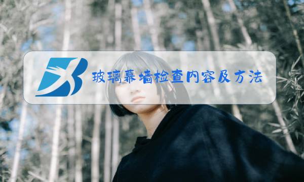 玻璃幕墙检查内容及方法图片