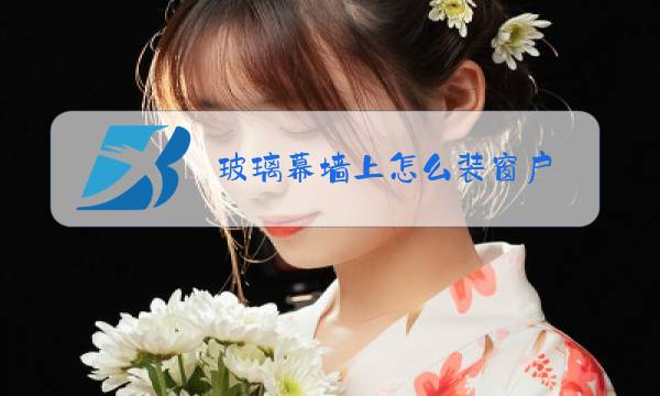 玻璃幕墙上怎么装窗户图片