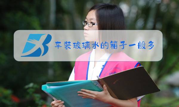 车装玻璃水的箱子一般多少钱图片
