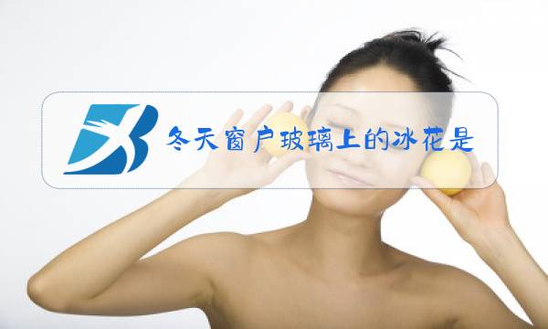 冬天窗户玻璃上的冰花是水变的当当图片