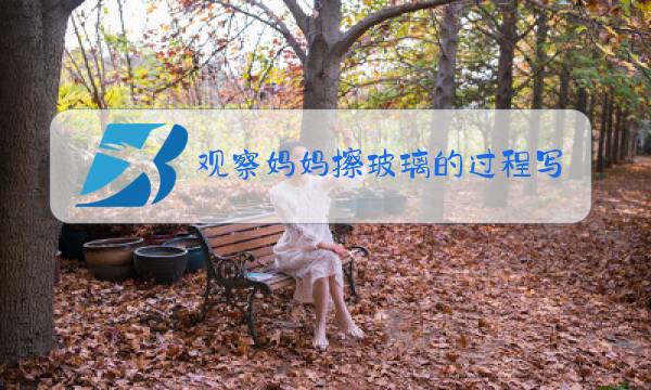 观察妈妈擦玻璃的过程写一段话50字图片