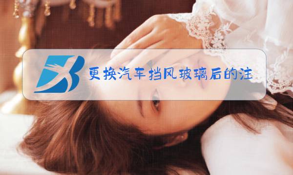 更换汽车挡风玻璃后的注意事项图片