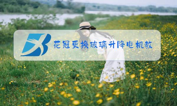 花冠更换玻璃升降电机教程图片