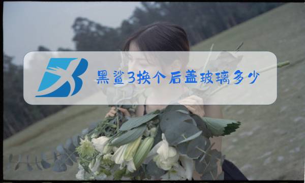 黑鲨3换个后盖玻璃多少钱图片