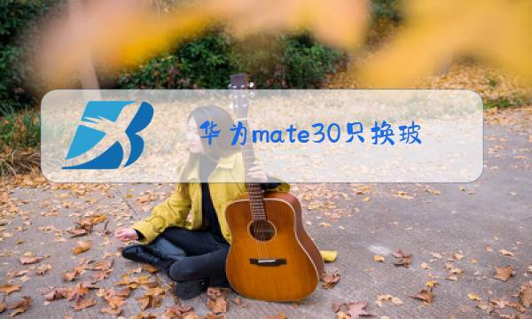 华为mate30只换玻璃外屏视频图片