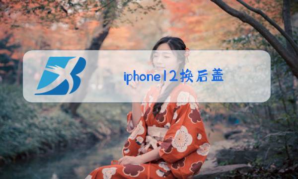 iphone12换后盖玻璃图片