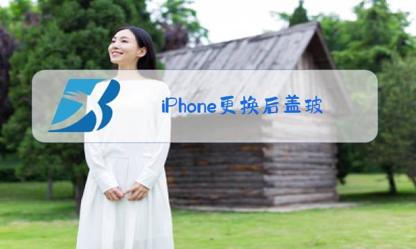 iPhone更换后盖玻璃图片