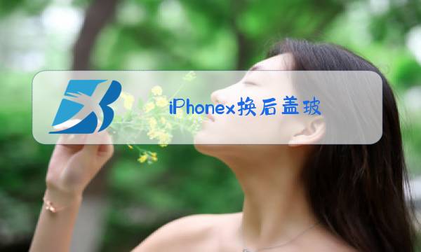 iPhonex换后盖玻璃图片