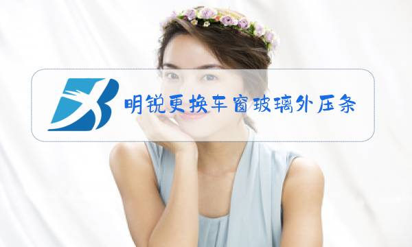 明锐更换车窗玻璃外压条视频图片