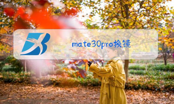 mate30pro换镜头玻璃多少钱图片