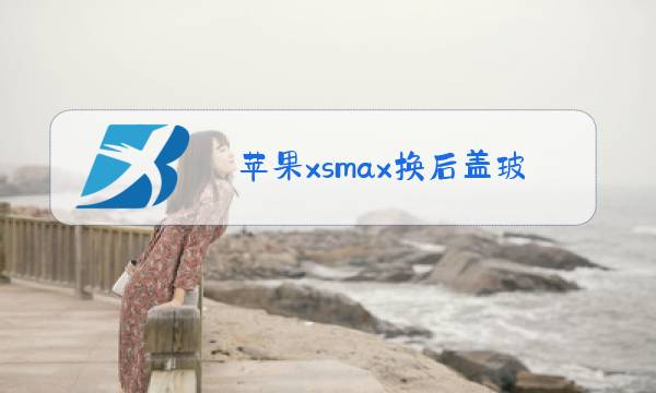 苹果xsmax换后盖玻璃图片