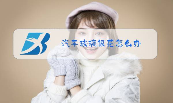 汽车玻璃很花怎么办图片
