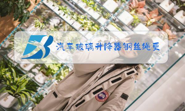 汽车玻璃升降器钢丝绳更换视频图片