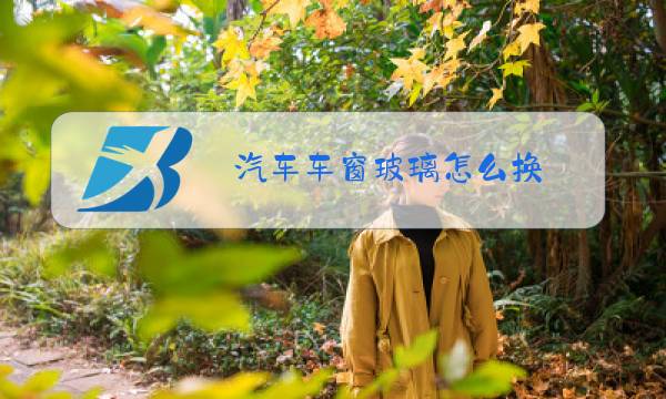 汽车车窗玻璃怎么换图片