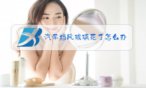 汽车挡风玻璃花了怎么办图片