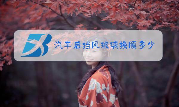 汽车后挡风玻璃换膜多少钱图片