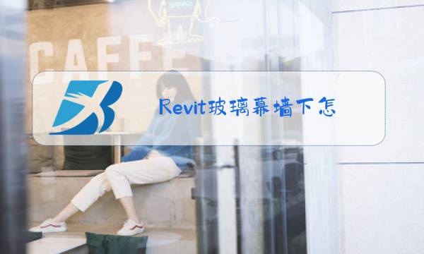 Revit玻璃幕墙下怎么画散水图片