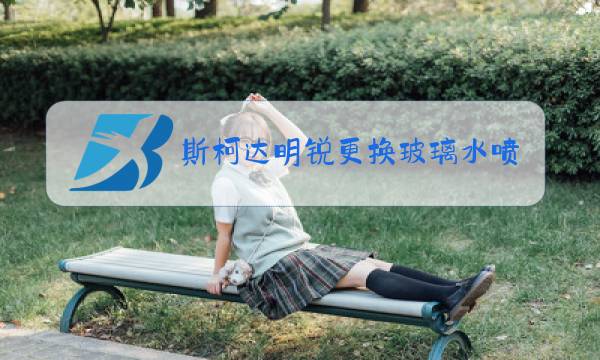 斯柯达明锐更换玻璃水喷嘴图片