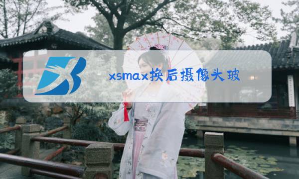 xsmax换后摄像头玻璃图片