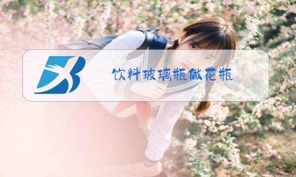 饮料玻璃瓶做花瓶图片