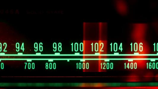 电台收音机频率配图