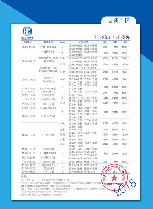 黑龙江交通广播电台频率配图