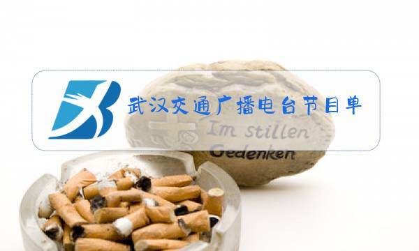 武汉交通广播电台节目单图片