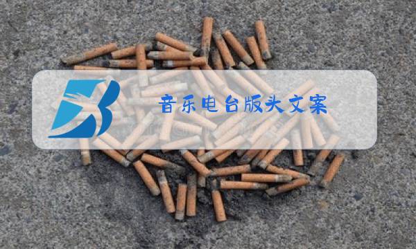 音乐电台版头文案图片