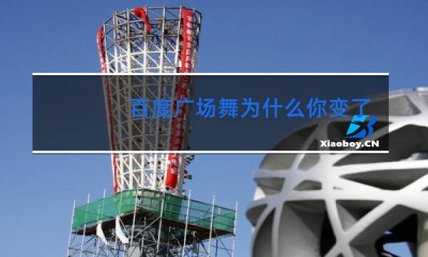 百度广场舞为什么你变了图片