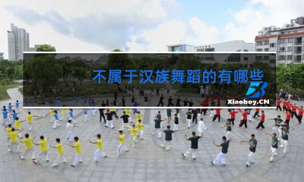 不属于汉族舞蹈的有哪些图片