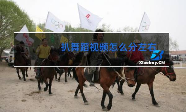 扒舞蹈视频怎么分左右