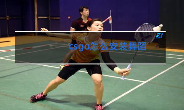 csgo怎么安装舞蹈