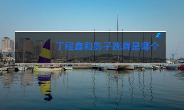 丁程鑫和影子跳舞是哪个物料图片