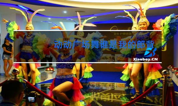 动动广场舞谁是我的郎背面与分解