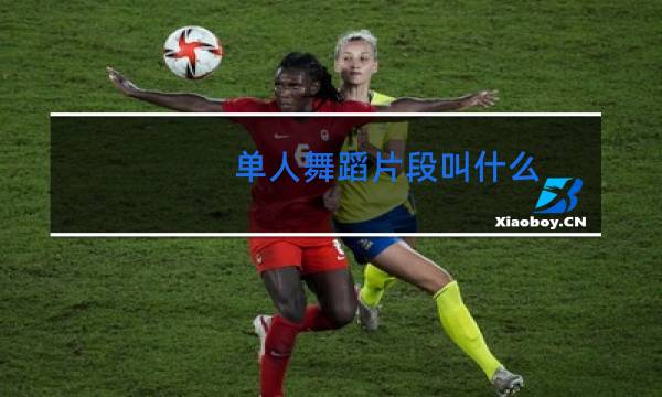 单人舞蹈片段叫什么