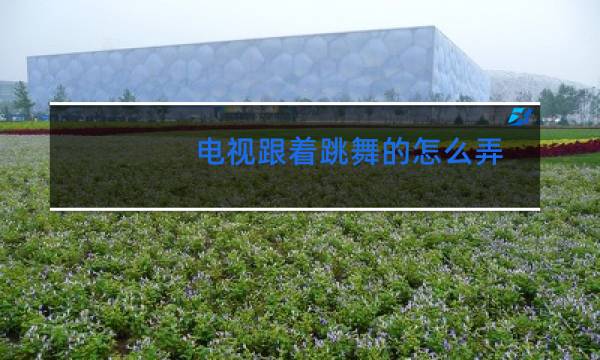 电视跟着跳舞的怎么弄