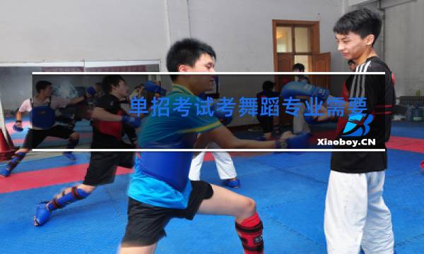 单招考试考舞蹈专业需要什么