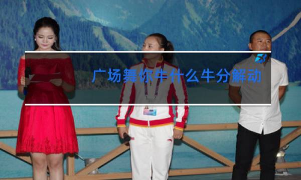 广场舞你牛什么牛分解动作