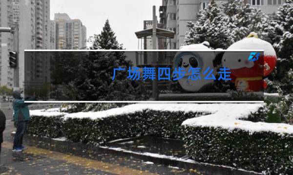 广场舞四步怎么走图片