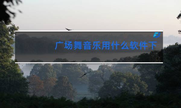 广场舞音乐用什么软件下载