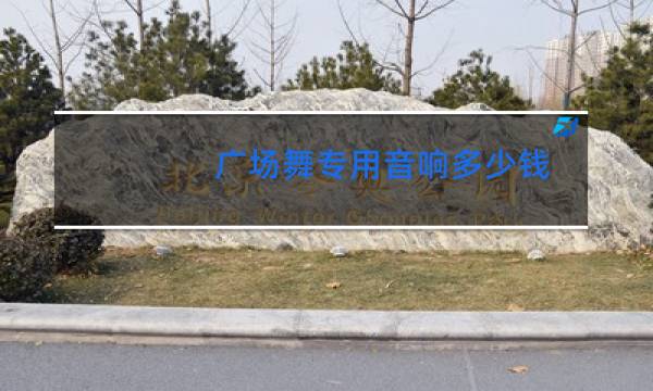 广场舞专用音响多少钱