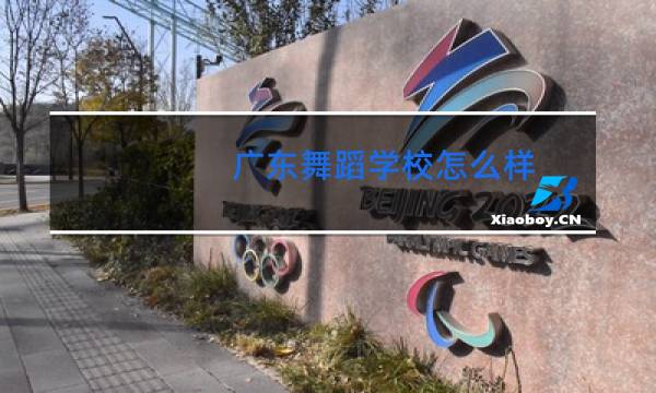 广东舞蹈学校怎么样